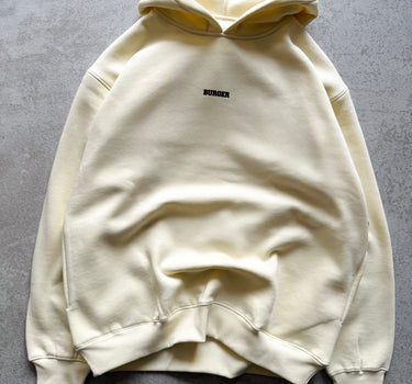 The Burger Bae Hoodie- Off White (Without Draws)