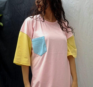 Retro Oversized Tee (T-shirt) Oversized T-shirt Burger Bae 