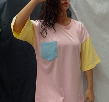 Retro Oversized Tee (T-shirt) Oversized T-shirt Burger Bae 