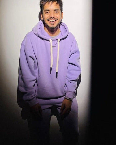 Ye Baggy Hoodie For Men Hoodies Burger Bae S Lavender 