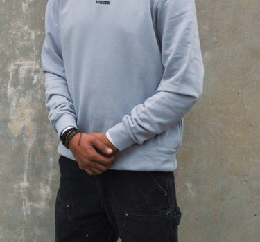 Ye Sweat For Men Sweatshirt Burger Bae S Powder Blue 