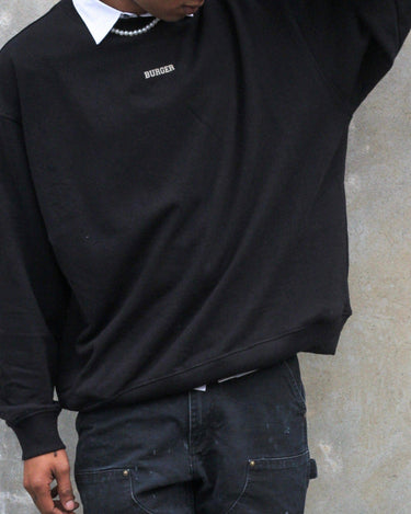 Ye Sweat For Men Sweatshirt Burger Bae S Black 