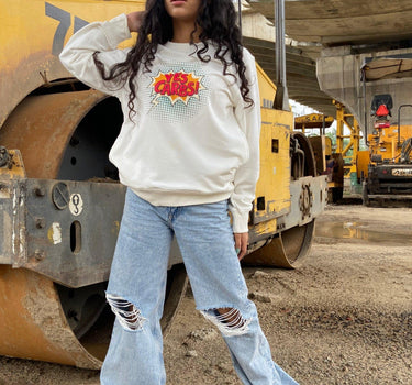 Yes Carbs Sweatshirt Sweatshirt Burger Bae S White 