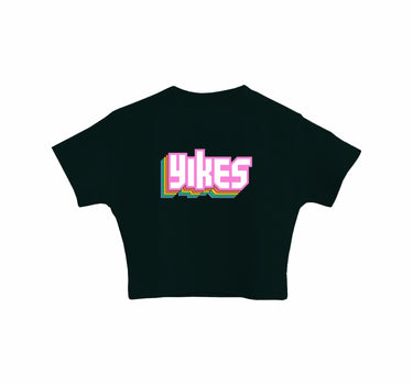 Yikes : Burger Bae Round Neck Crop Baby Tee For Women