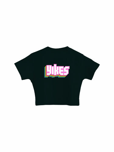 Yikes : Burger Bae Round Neck Crop Baby Tee For Women