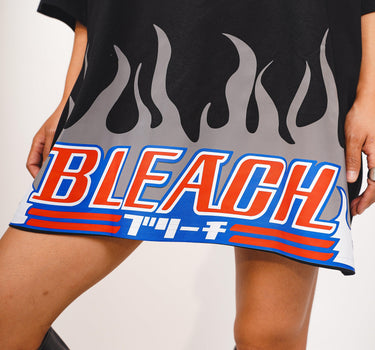 YORUICHI Drop-Sleeved Unisex Tee (Bleach Collection Oversized T-shirt) - BurgerBae