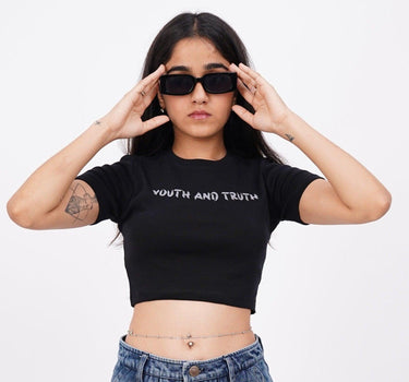 Youth And Truth Baby Tee (T-shirt) Tops Burger Bae 