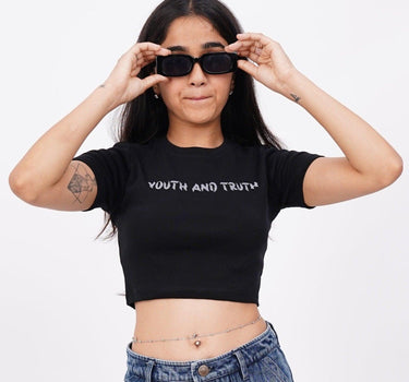 Youth And Truth Baby Tee (T-shirt) Tops Burger Bae 