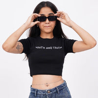 Youth And Truth Baby Tee (T-shirt) Tops Burger Bae 