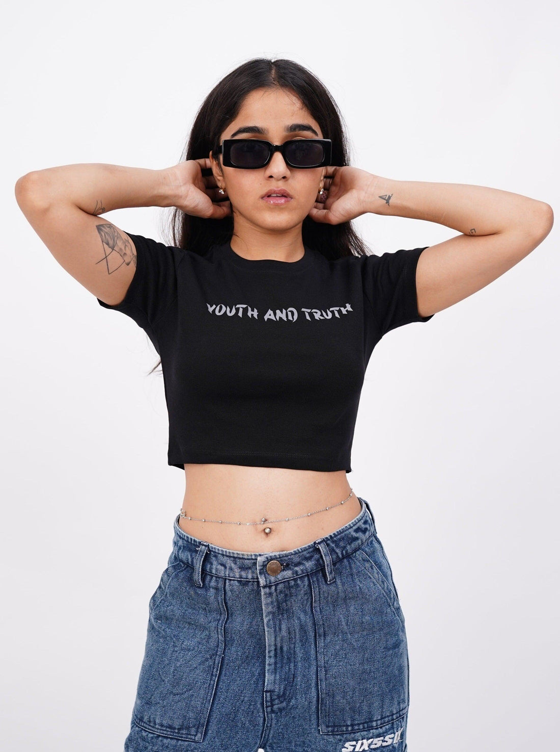 Youth And Truth Baby Tee (T-shirt) Tops Burger Bae 