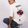 Youth Round Neck Drop Sleeved Oversized Tee (T-shirt) - BurgerBae