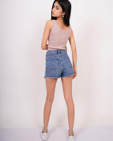 Deep V neck Tank Top - BurgerBae