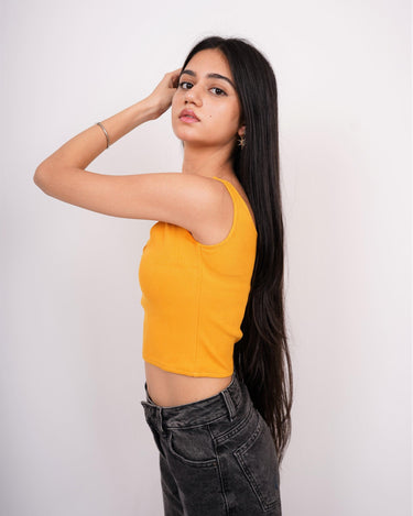 Deep V neck Tank Top - BurgerBae